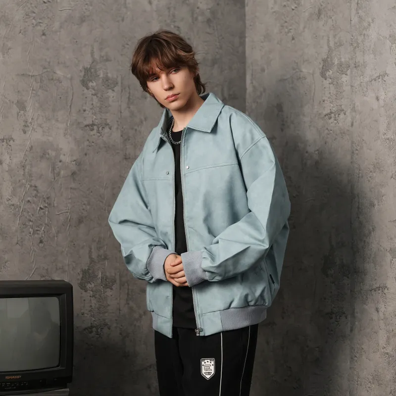 FORCEPULR Leather Jacket Puffer Jacket Unisex-20