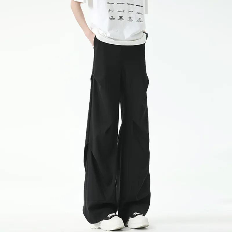 FORCEPULR Casual Pants Unisex Black-5