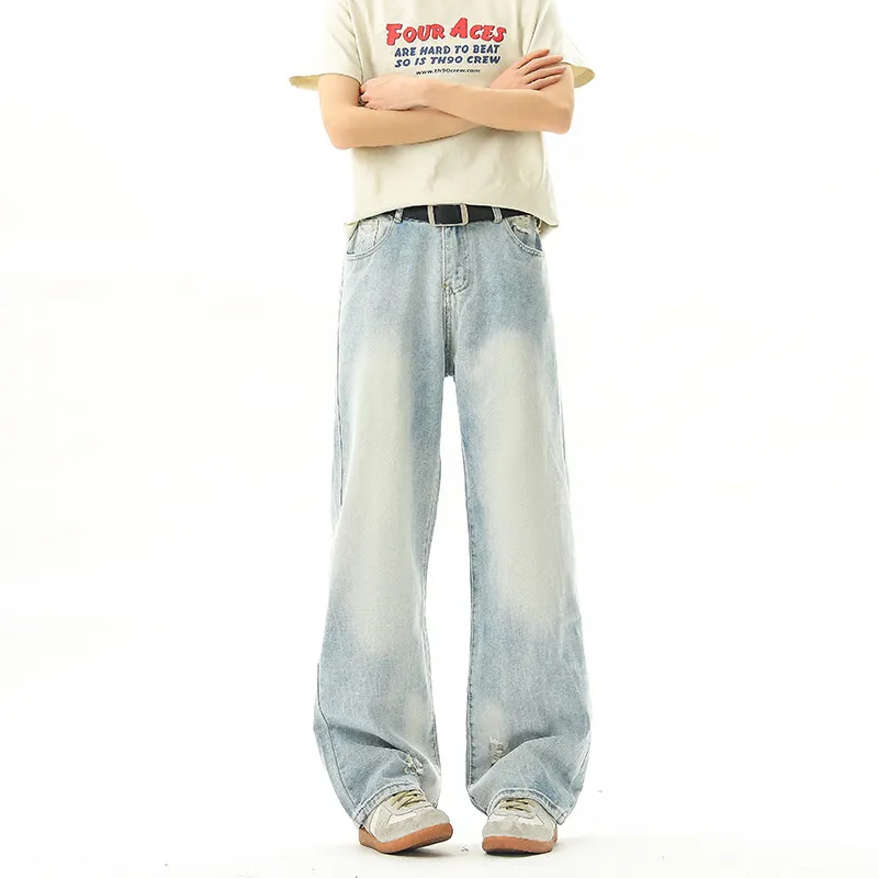 FORCEPULR Jeans Unisex Light Blue-2