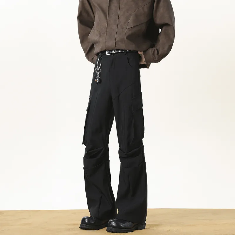 FORCEPULR Casual Pants Unisex Dark Green-5