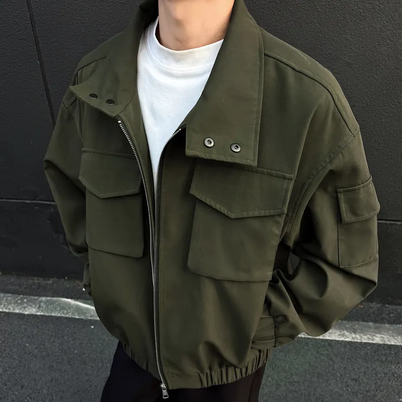 FORCEPULR Jackets Coats Unisex Pea Green-6