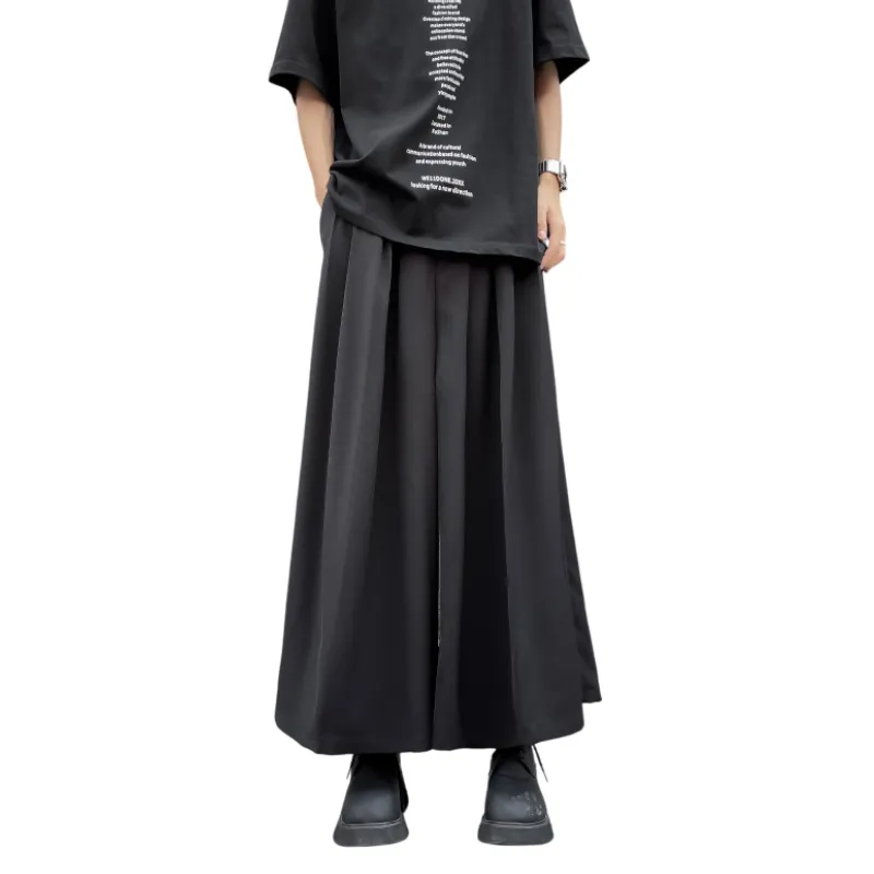 FORCEPULR Casual Pants Unisex Black-3
