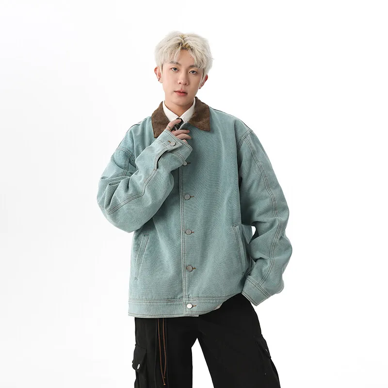 Jackets & Coats Unisex Blue Tone Clothing-5