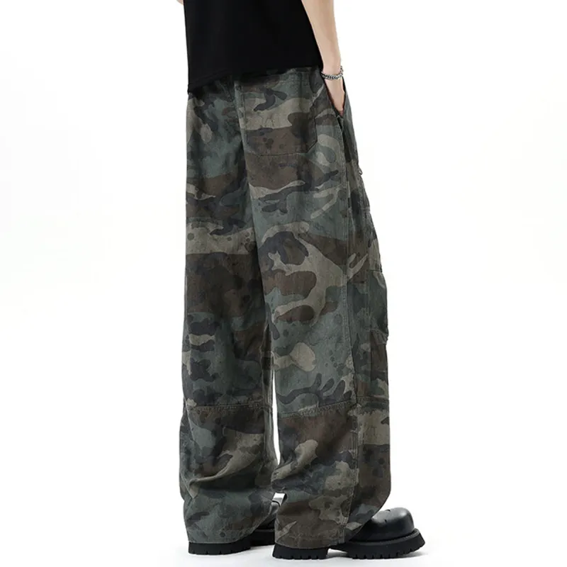 FORCEPULR Casual Pants Unisex Camouflage-1