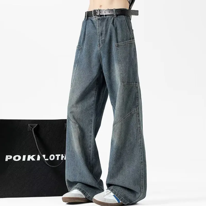 FORCEPULR Jeans Unisex Blue-3