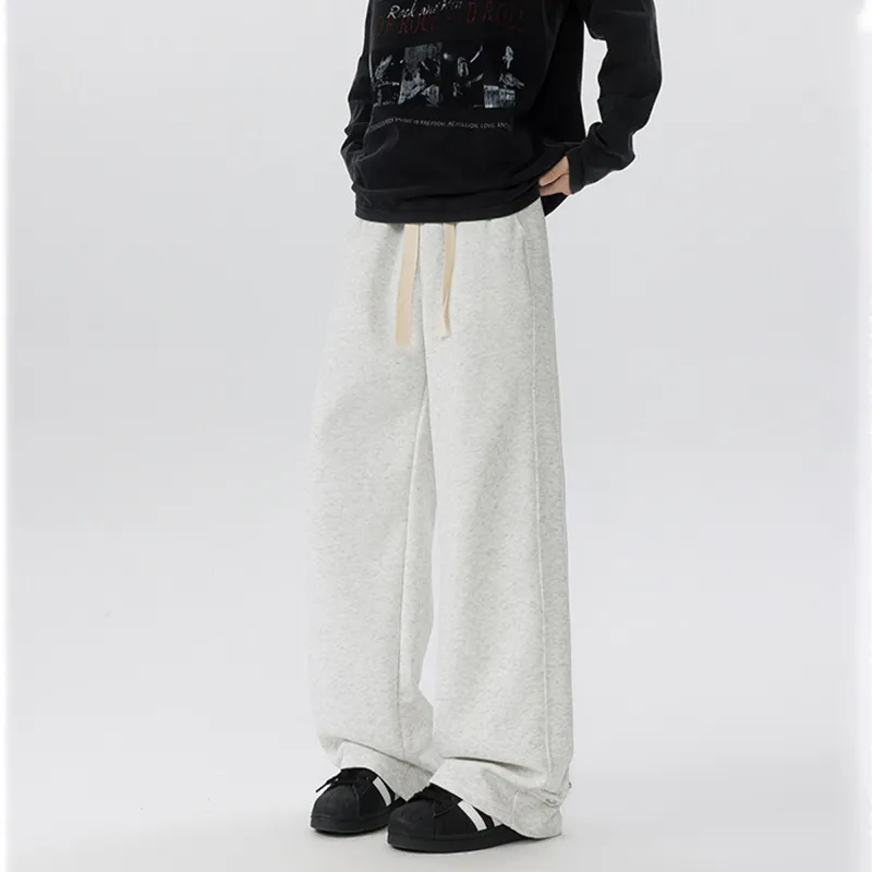 FORCEPULR Casual Pants Unisex Red-11