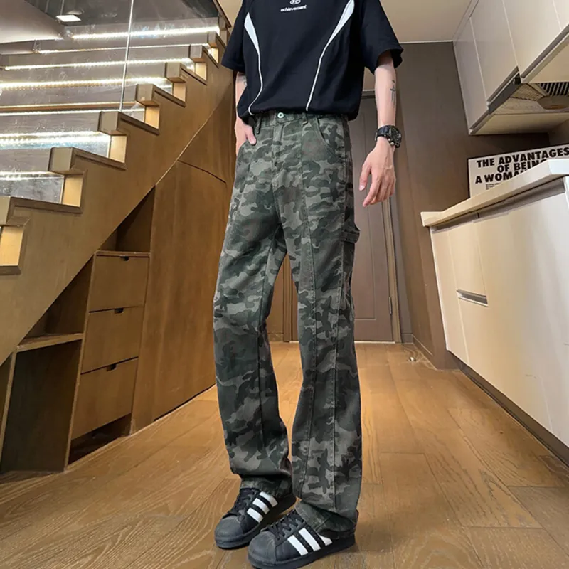 FORCEPULR Jeans Unisex Camouflage-2