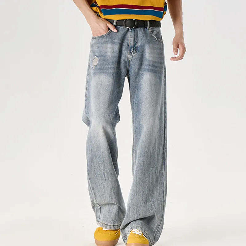 FORCEPULR Jeans Unisex Light Blue-3