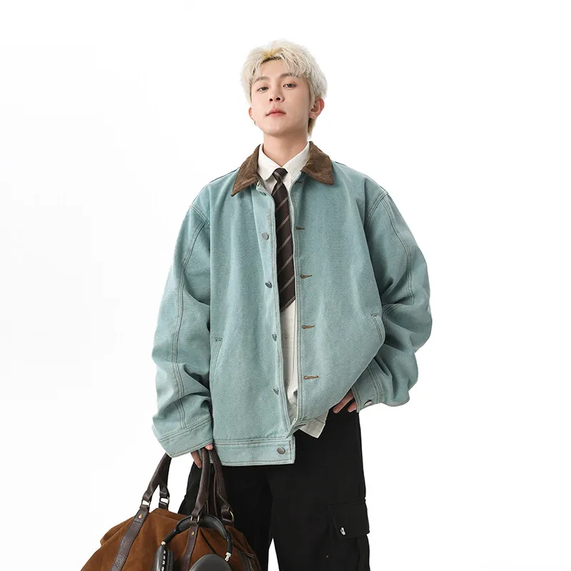 Jackets & Coats Unisex Blue Tone Clothing-3