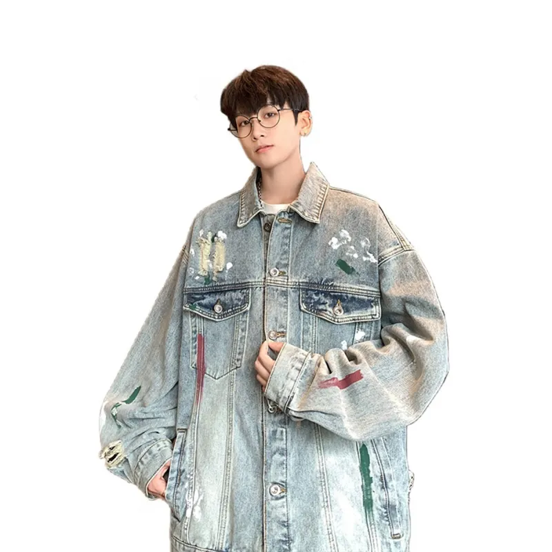 FORCEPULR Denim Jacket Unisex Blue-2