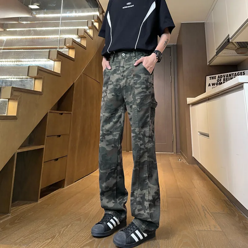 FORCEPULR Jeans Unisex Camouflage-3