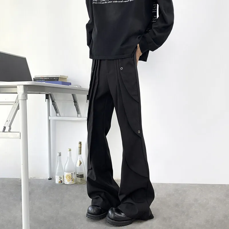 FORCEPULR Casual Pants Unisex Black-5
