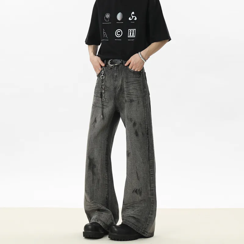 FORCEPULR Jeans Unisex Wasteland Gray-2