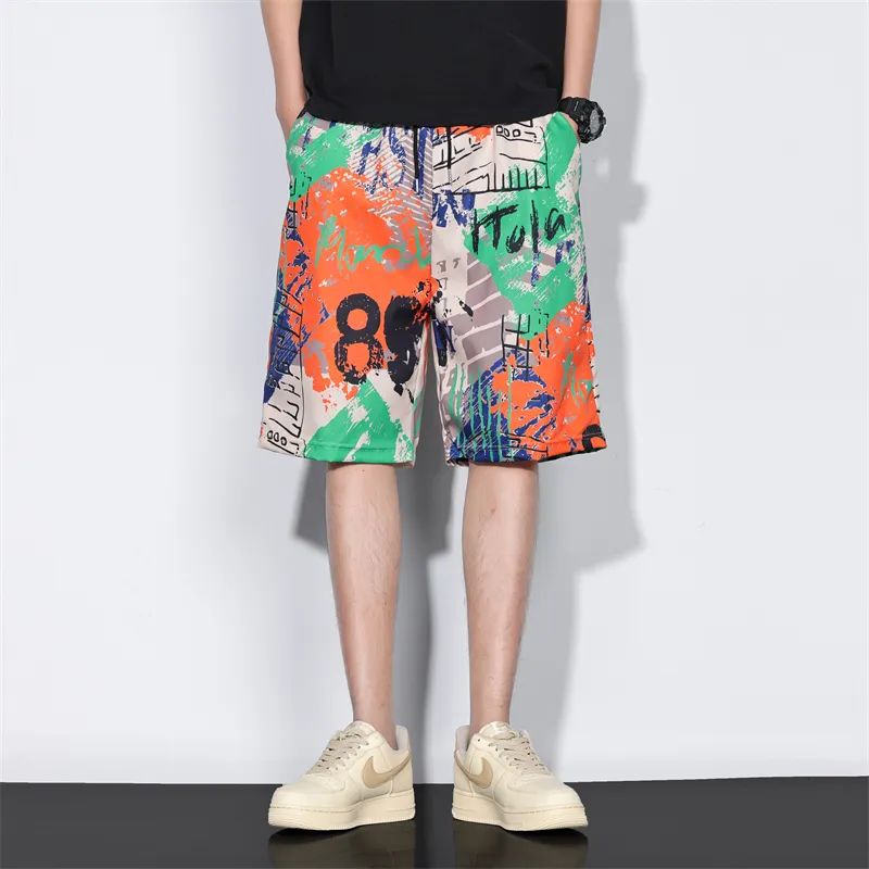 FORCEPULR Casual Shorts Unisex Apricot-2