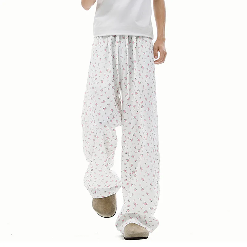 FORCEPULR Casual Pants Unisex White-6