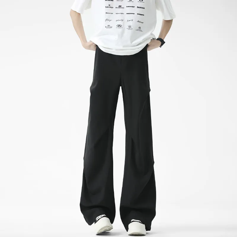 FORCEPULR Casual Pants Unisex Black-4