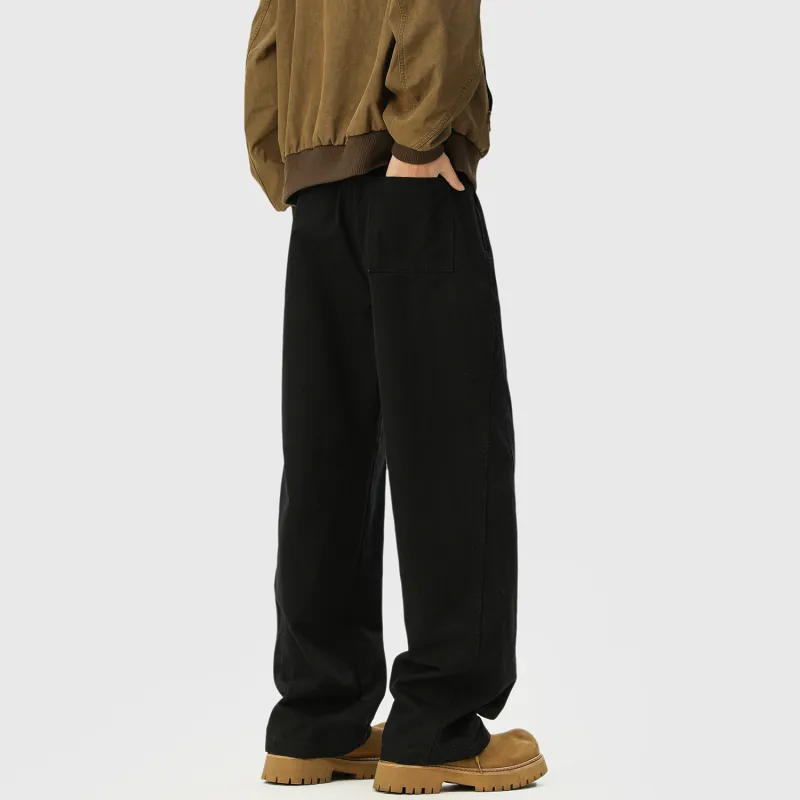 FORCEPULR Casual Pants Unisex Fashion Purple-7