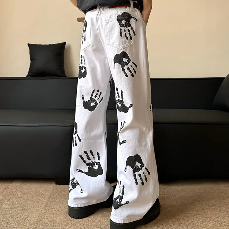 FORCEPULR Casual Pants Unisex White-1