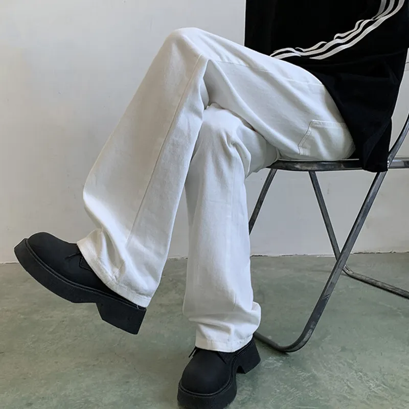 FORCEPULR Casual Pants Unisex White-5
