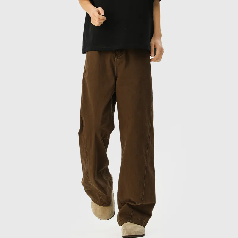 FORCEPULR Casual Pants Unisex Fashion Purple-21