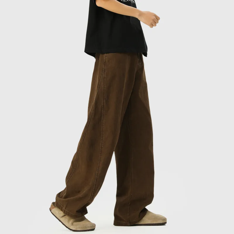 FORCEPULR Casual Pants Unisex Fashion Purple-23