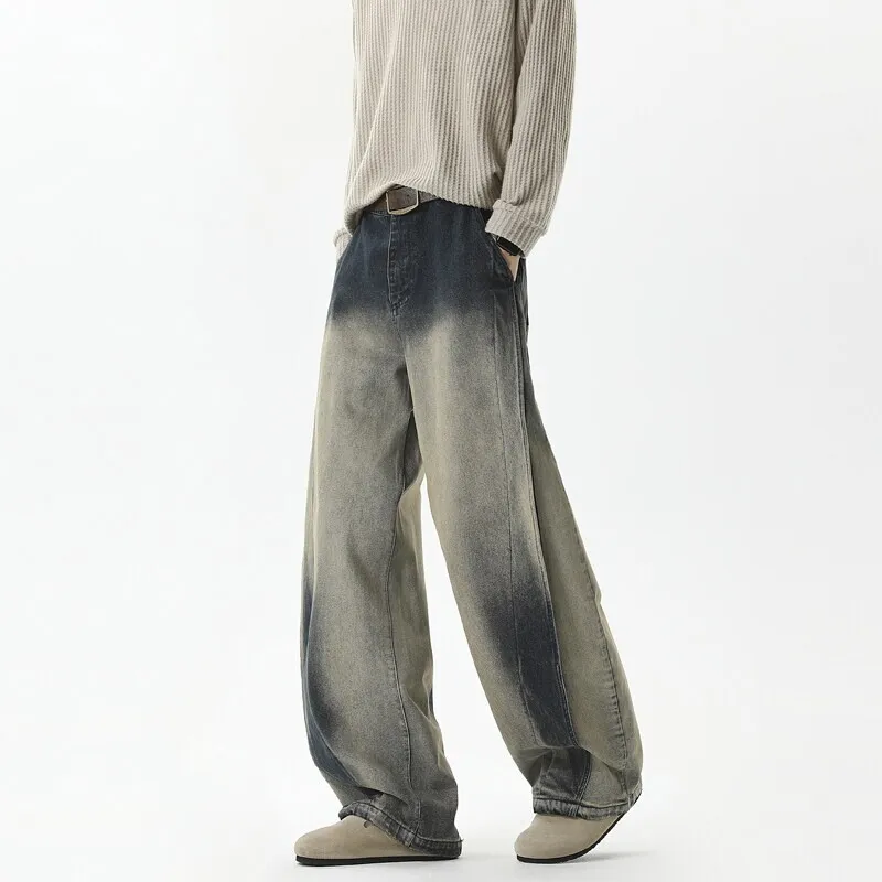 FORCEPULR Jeans Unisex Yellow Mud Blue-3