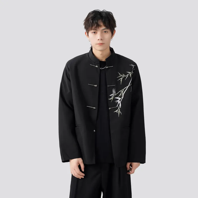M MAICCO Fashion Business Suit Unisex Classic Black-3