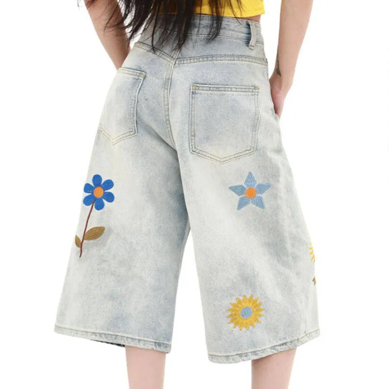 FORCEPULR Denim Shorts Unisex Multicolor-1