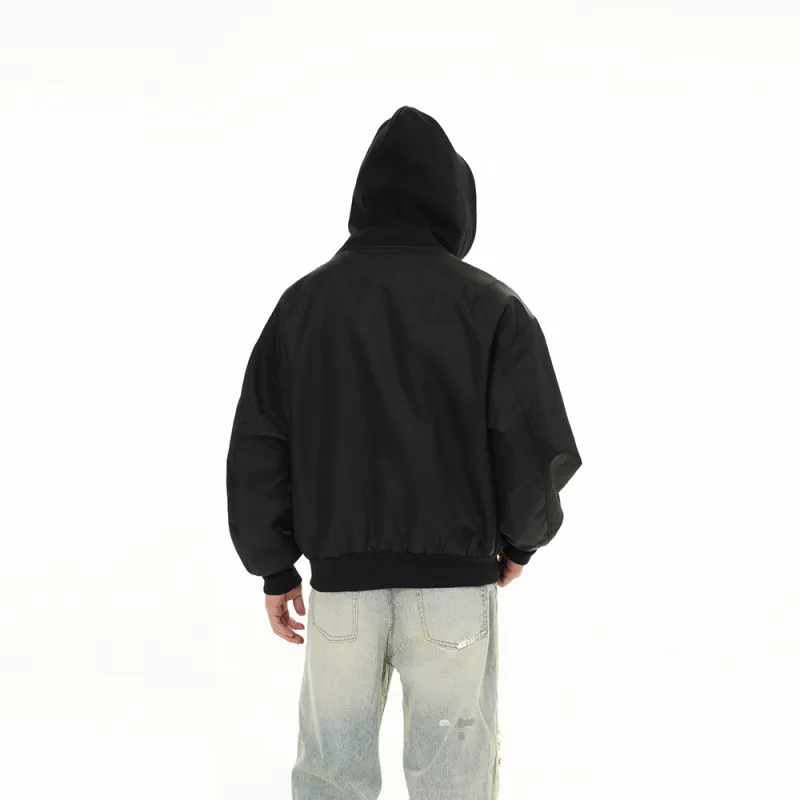 FORCEPULR Jackets Coats Unisex Black-2