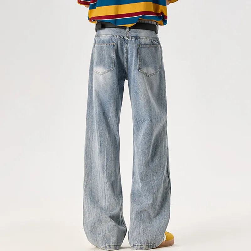FORCEPULR Jeans Unisex Light Blue-1