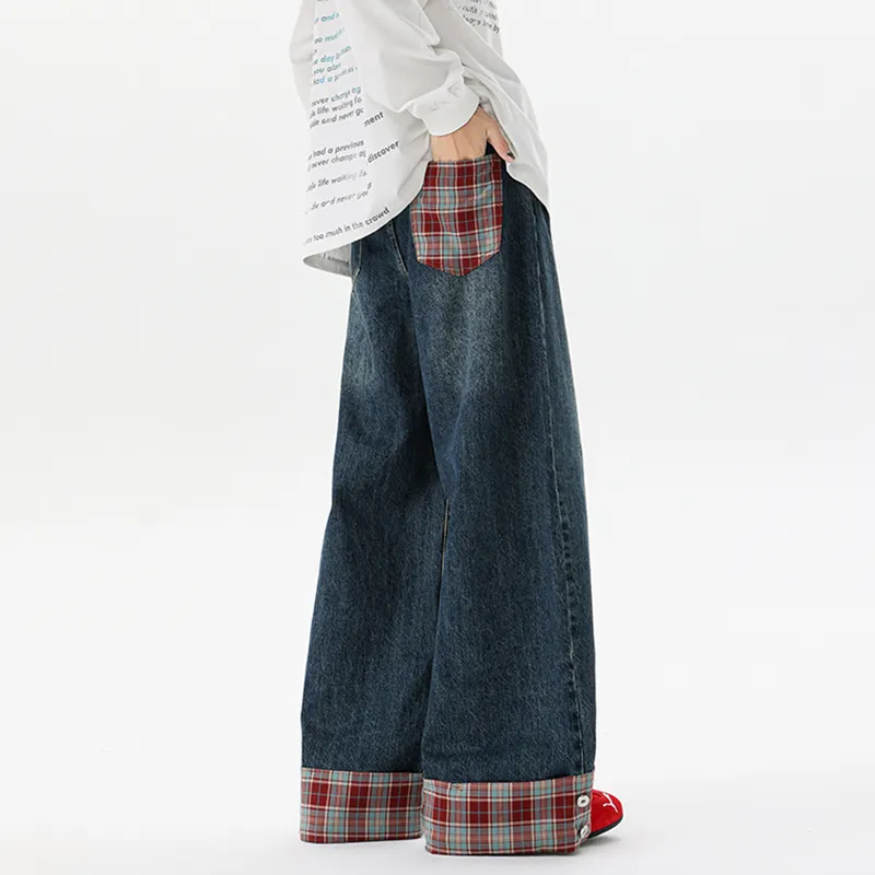 FORCEPULR Jeans Unisex Blue-1