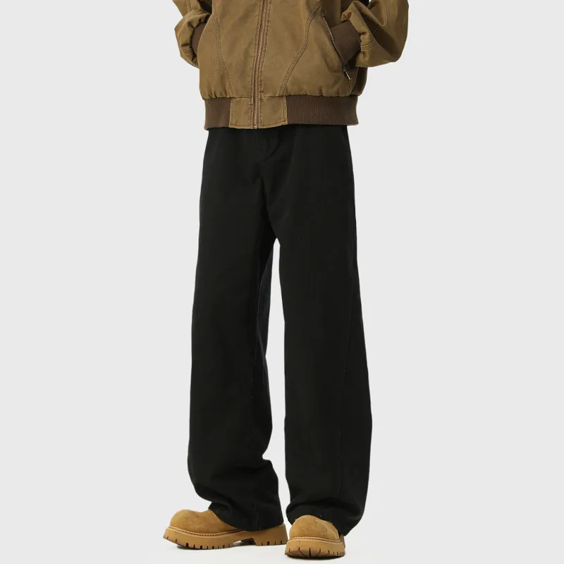 FORCEPULR Casual Pants Unisex Fashion Purple-5