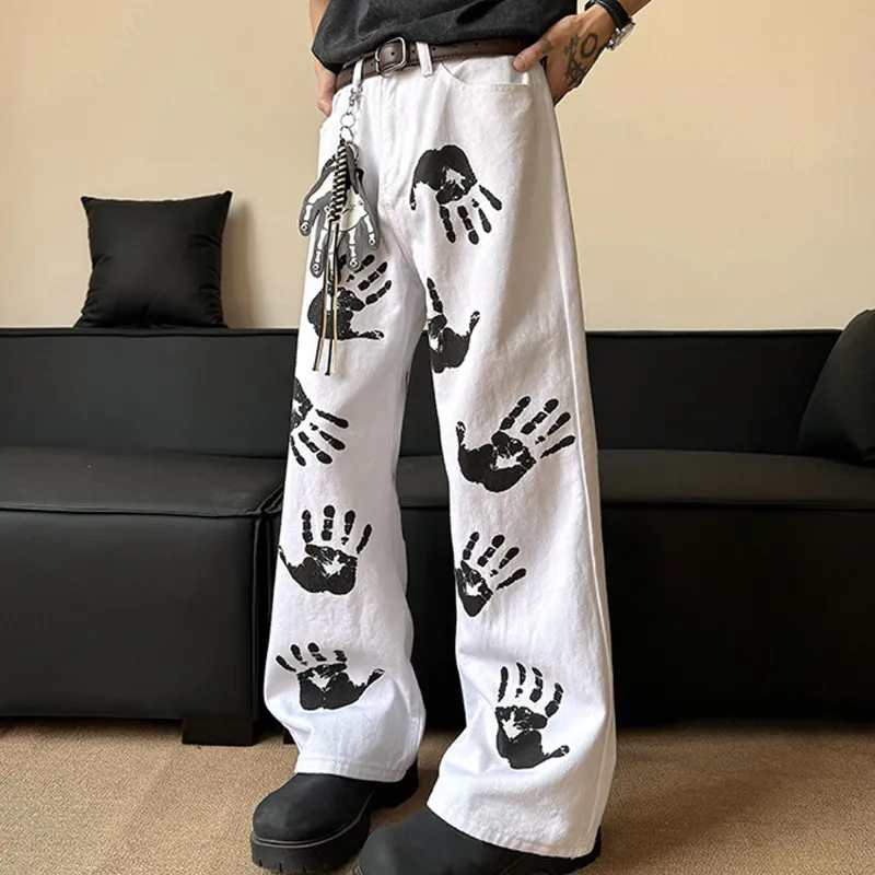 FORCEPULR Casual Pants Unisex White-2