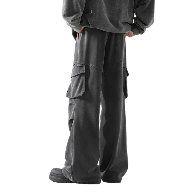 FORCEPULR Casual Pants Unisex Night Purple-1