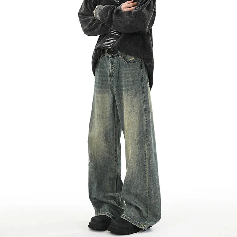 FORCEPULR Jeans Unisex Vintage Blue-3
