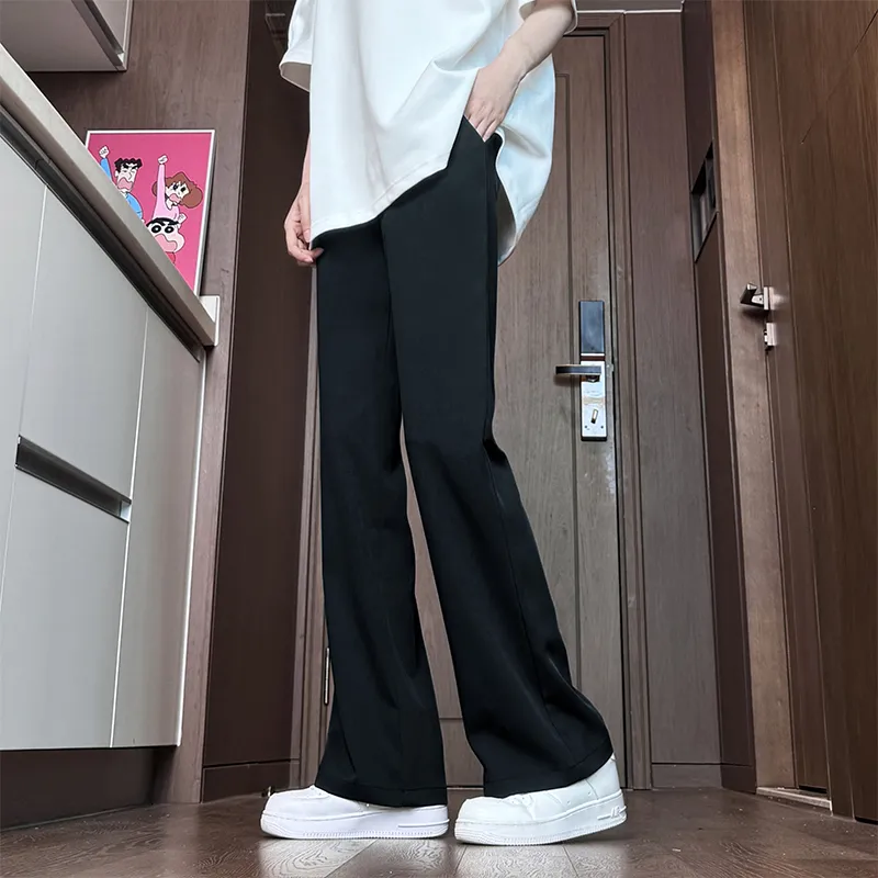 FORCEPULR Casual Pants Unisex Deep Red-3