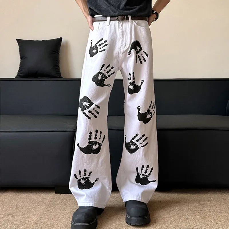 FORCEPULR Casual Pants Unisex White-4