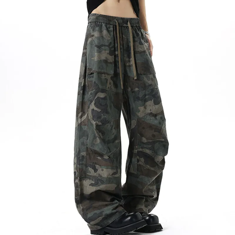 FORCEPULR Casual Pants Unisex Camouflage-4