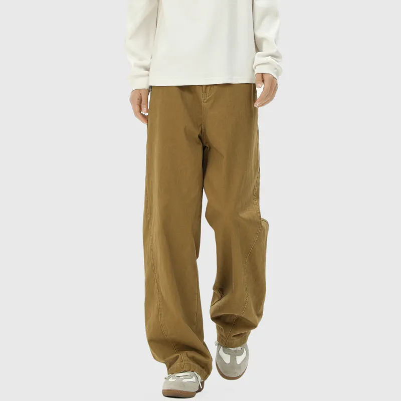 FORCEPULR Casual Pants Unisex Fashion Purple-13