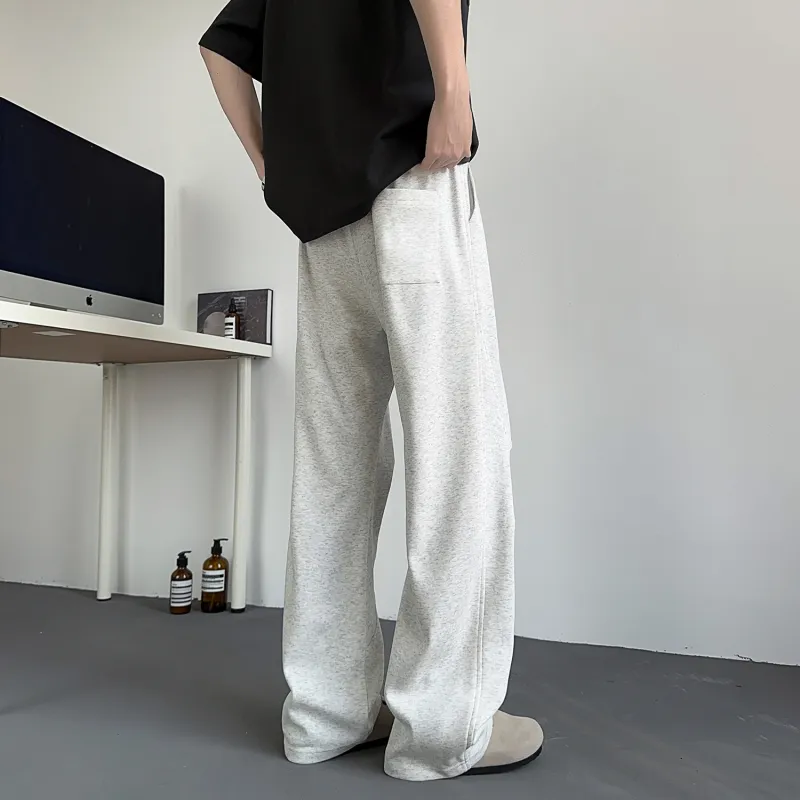 FORCEPULR Casual Pants Unisex Dark Red-5