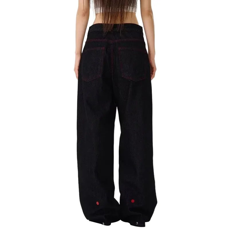 FORCEPULR Jeans Unisex Black-1