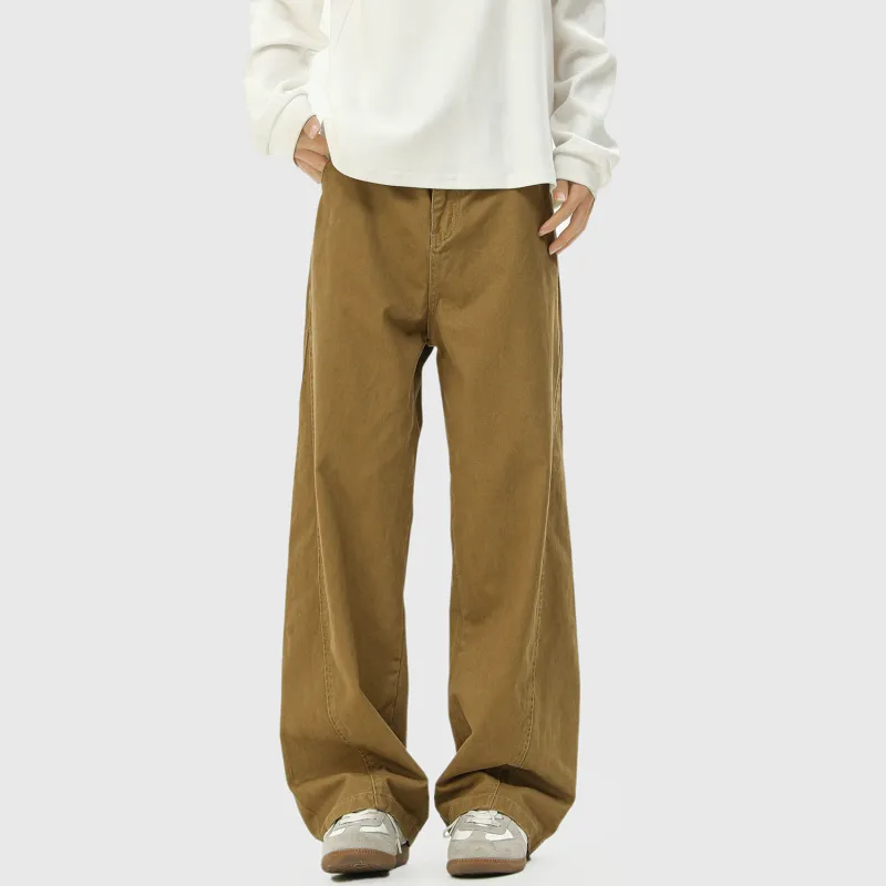 FORCEPULR Casual Pants Unisex Fashion Purple-12