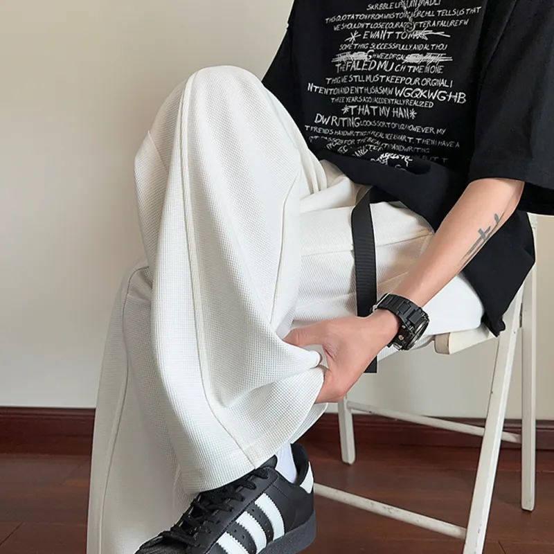 FORCEPULR Knitted Sweatpants Unisex-17