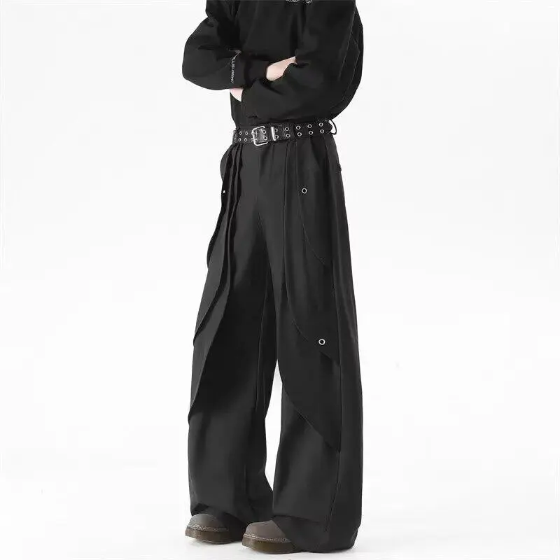 FORCEPULR Casual Pants Unisex Black-8