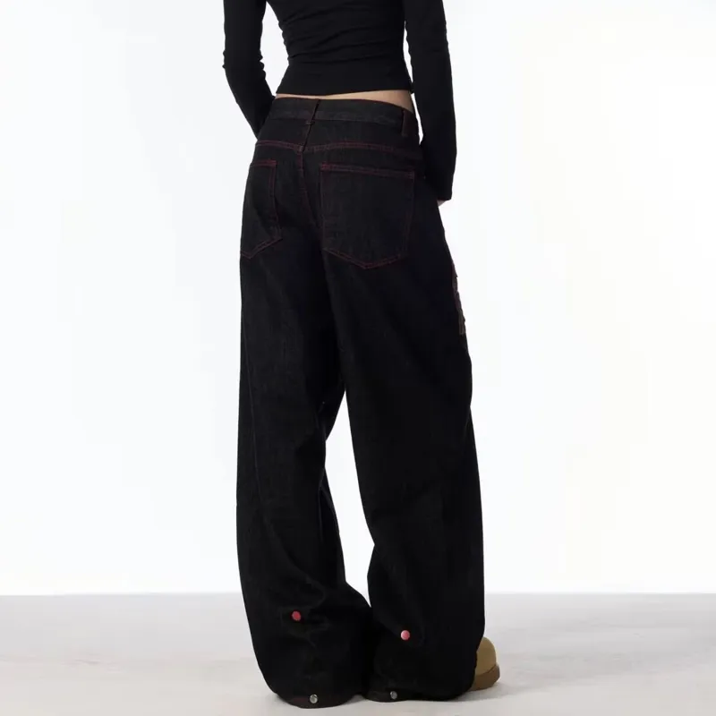 FORCEPULR Jeans Unisex Black-6