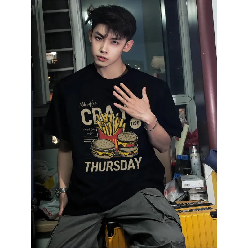 FORCEPULR T-Shirts Unisex Black-2