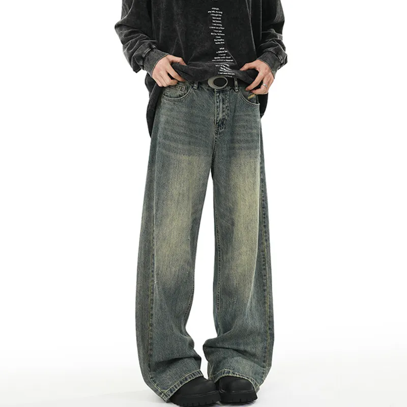 FORCEPULR Jeans Unisex Vintage Blue-5