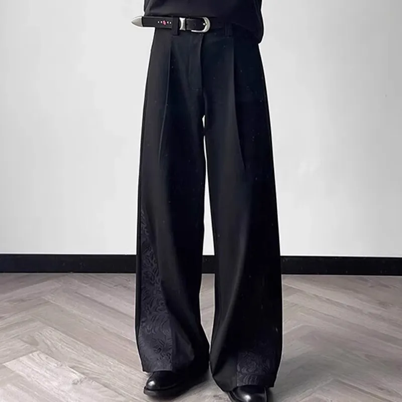 FORCEPULR Suit Trousers Unisex Black-1