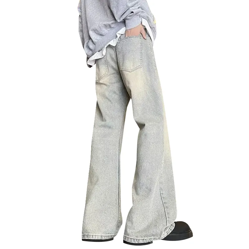 FORCEPULR Jeans Unisex Yellow Mud-1