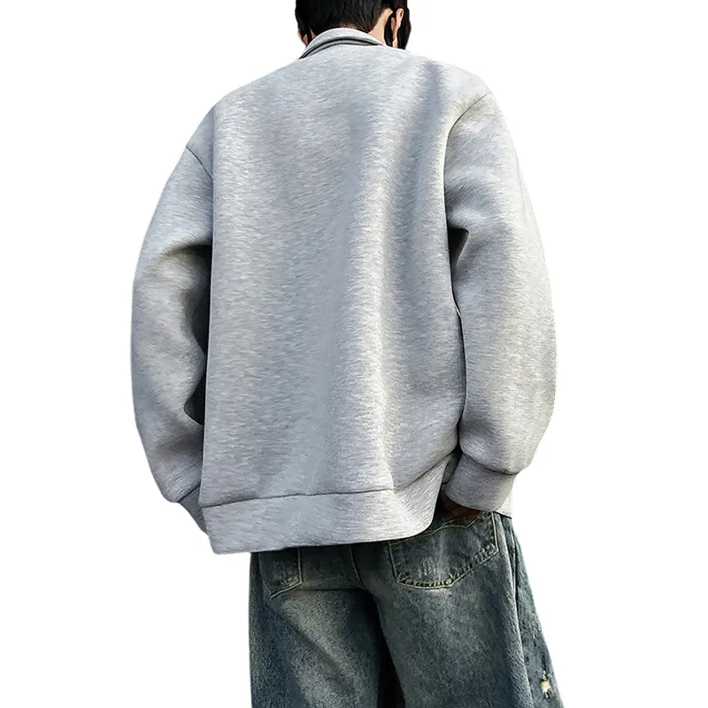 FORCEPULR Jackets Coats Unisex Heather Gray-4